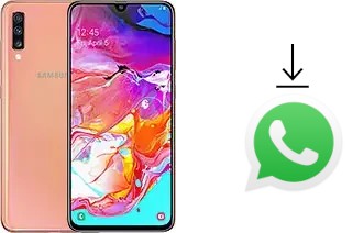 Como baixar e instalar o WhatsApp em Samsung Galaxy A70