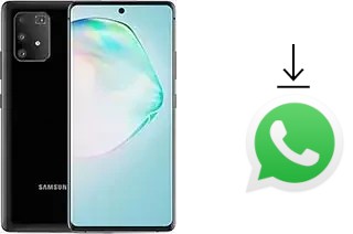 Como baixar e instalar o WhatsApp em Samsung Galaxy A91