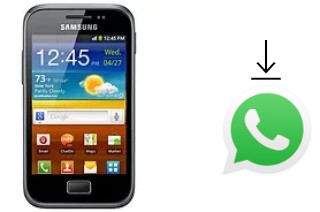 Como baixar e instalar o WhatsApp em Samsung Galaxy Ace Plus S7500