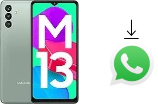 Como baixar e instalar o WhatsApp em Samsung Galaxy M13 (India)