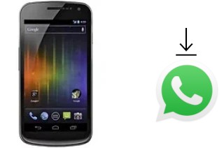 Como baixar e instalar o WhatsApp em Samsung Galaxy Nexus I9250