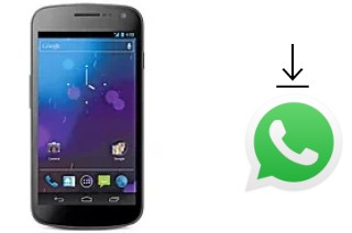 Como baixar e instalar o WhatsApp em Samsung Galaxy Nexus I9250M