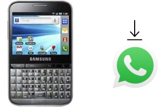 Como baixar e instalar o WhatsApp em Samsung Galaxy Pro B7510