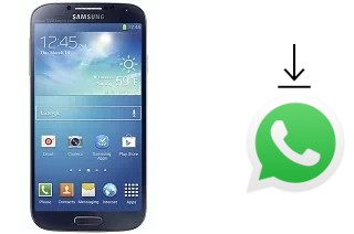 Como baixar e instalar o WhatsApp em Samsung I9500 Galaxy S4