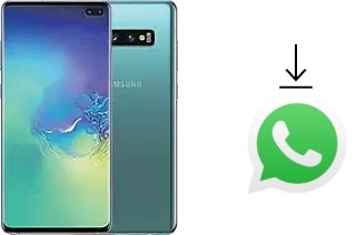 Como baixar e instalar o WhatsApp em Samsung Galaxy S10+ SD855