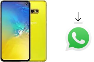 Como baixar e instalar o WhatsApp em Samsung Galaxy S10e