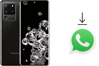 Como baixar e instalar o WhatsApp em Samsung Galaxy S20 Ultra