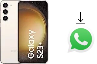 Como baixar e instalar o WhatsApp em Samsung Galaxy S23+