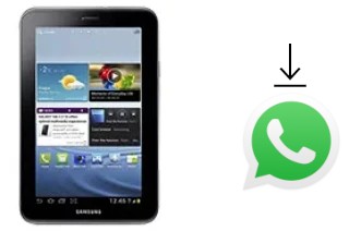 Como baixar e instalar o WhatsApp em Samsung Galaxy Tab 2 7.0 P3110