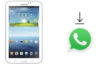 Como baixar e instalar o WhatsApp em Samsung Galaxy Tab 3 7.0 WiFi