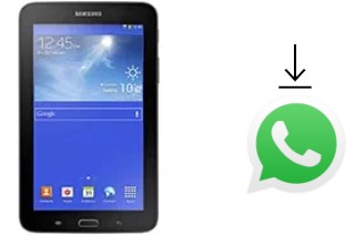 Como baixar e instalar o WhatsApp em Samsung Galaxy Tab 3 Lite 7.0 3G