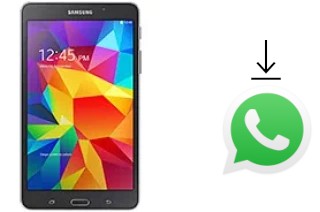 Como baixar e instalar o WhatsApp em Samsung Galaxy Tab 4 7.0