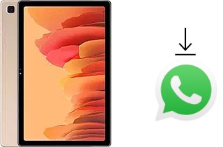 Como baixar e instalar o WhatsApp em Samsung Galaxy Tab A7 10.4 (2020)