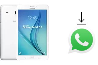 Como baixar e instalar o WhatsApp em Samsung Galaxy Tab E 8.0