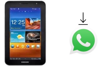 Como baixar e instalar o WhatsApp em Samsung P6210 Galaxy Tab 7.0 Plus