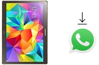 Como baixar e instalar o WhatsApp em Samsung Galaxy Tab S 10.5 LTE