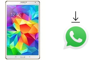 Como baixar e instalar o WhatsApp em Samsung Galaxy Tab S 8.4 LTE