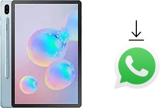 Como baixar e instalar o WhatsApp em Samsung Galaxy Tab S6