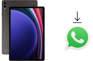 Como baixar e instalar o WhatsApp em Samsung Galaxy Tab S9+