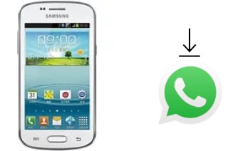 Como baixar e instalar o WhatsApp em Samsung Galaxy Trend II Duos S7572