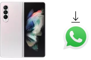 Como baixar e instalar o WhatsApp em Samsung Galaxy Z Fold3 5G