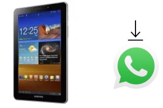 Como baixar e instalar o WhatsApp em Samsung P6800 Galaxy Tab 7.7