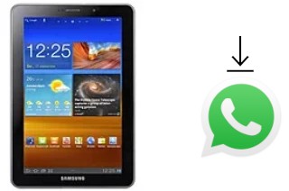 Como baixar e instalar o WhatsApp em Samsung P6810 Galaxy Tab 7.7