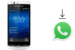 Como baixar e instalar o WhatsApp em Sony Ericsson Xperia Arc S