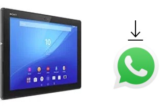 Como baixar e instalar o WhatsApp em Sony Xperia Z4 Tablet WiFi