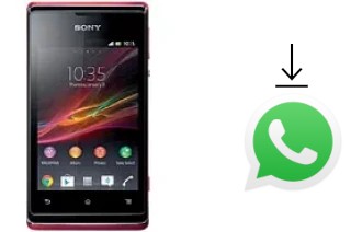 Como baixar e instalar o WhatsApp em Sony Xperia E