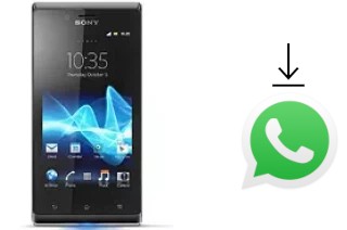 Como baixar e instalar o WhatsApp em Sony Xperia J