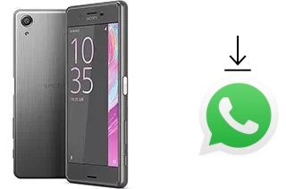 Como baixar e instalar o WhatsApp em Sony Xperia X Performance