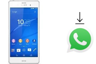 Como baixar e instalar o WhatsApp em Sony Xperia Z3