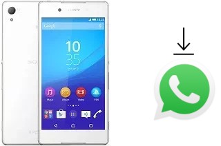 Como baixar e instalar o WhatsApp em Sony Xperia Z3+