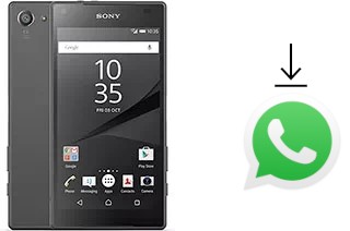 Como baixar e instalar o WhatsApp em Sony Xperia Z5 Compact