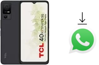 Como baixar e instalar o WhatsApp em TCL 40 NxtPaper 5G