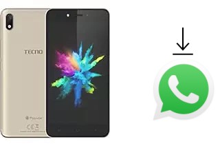 Como baixar e instalar o WhatsApp em Tecno Pouvoir 1