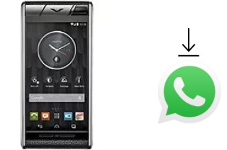 Como baixar e instalar o WhatsApp em Vertu Aster