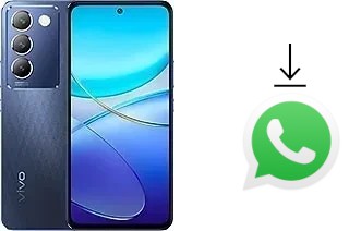 Como baixar e instalar o WhatsApp em vivo V30 SE