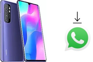 Como baixar e instalar o WhatsApp em Xiaomi Mi Note 10 Lite