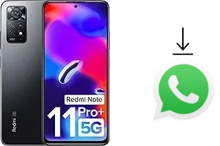 Como baixar e instalar o WhatsApp em Xiaomi Redmi Note 11 Pro+ 5G