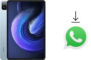 Como baixar e instalar o WhatsApp em Xiaomi Pad 6