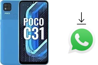 Como baixar e instalar o WhatsApp em Xiaomi Poco C31