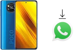 Como baixar e instalar o WhatsApp em Xiaomi Poco X3 NFC