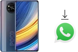 Como baixar e instalar o WhatsApp em Xiaomi Poco X3 Pro