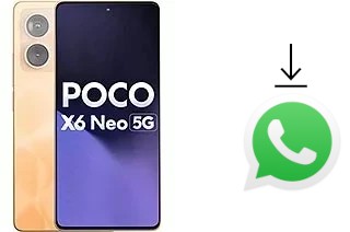 Como baixar e instalar o WhatsApp em Xiaomi Poco X6 Neo