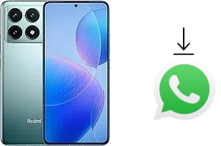 Como baixar e instalar o WhatsApp em Xiaomi Redmi K70 Pro