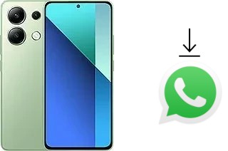 Como baixar e instalar o WhatsApp em Xiaomi Redmi Note 13 4G