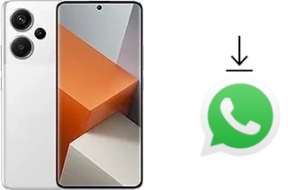 Como baixar e instalar o WhatsApp em Xiaomi Redmi Note 13 Pro+