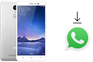 Como baixar e instalar o WhatsApp em Xiaomi Redmi Note 3